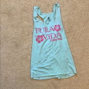 Light blue Pura Vida tank